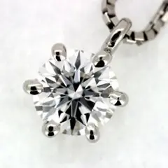 田崎真珠 TASAKI ダイヤモンド 0.48ct ネックレス プラチナ