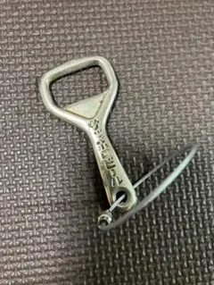 昭和レトロ　栓抜き　キーホルダー 約8cm　サッポロビール