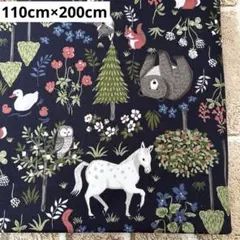 オックス生地 森の動物 110cm×200cm