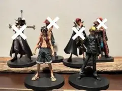 ワンピース ザ グランドライン メン 6体セットルフィなど