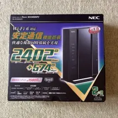 NEC WX3000HP2 Wi-Fi 6 ルーター