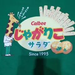 期間限定値下げ！新品タグ付き　Calbee じゃがりこサラダ Tシャツ Lサイズ