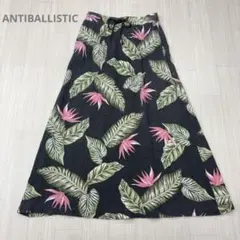 ANTIBALLISTIC ボタニカル柄 ロングスカート