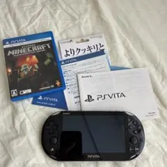 SONY PS Vita PCH-2000 ブラック Minecraftセット