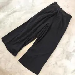 RAY CASSIN FAVORI クロップドパンツ ブラック サイズF