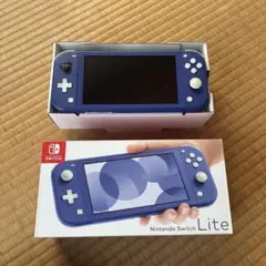 Nintendo Switch Lite ブルー　保証印有り