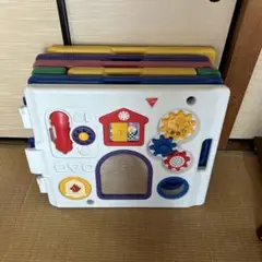 ミュージカルキッズランドDX 多機能ベビーサークル 音楽・光付き　6枚