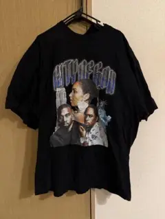 アート・ミュージックテーマ ブラックTシャツ