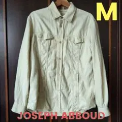難あり良品✨️長袖シャツ JOSEPH ABBOUD デニム風 ピスタチオ色 M
