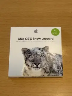 DVD版　Mac OS X Snow Leopard