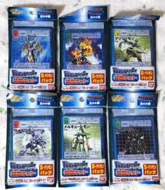 デジタルモンスター カードダスEX 拡張キット 未開封6パック デジモン TCG