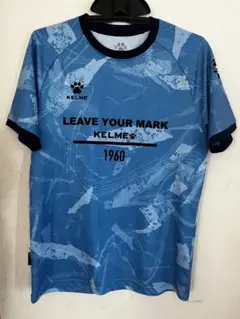 KELME 青 グラフィックプリント シャツ