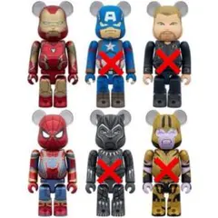 BE@RBRICK CHASE MARVEL INFINITY SAGA 2体