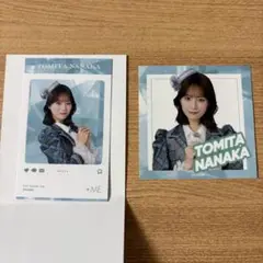 ≠ME 冨田菜々風　ノイミーくじ ビジュアルカードステッカーセット