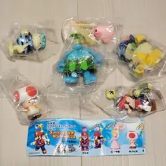 ニンテンドーボックスフィギュア　マリオシリーズ　ルイージ、ピーチ、マーレ族他 ニンテンドーボックスフィギュア マリオシリーズ ルイージ