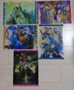 【新品未使用品】本好きの下剋上 クリアファイル H(5種入り)