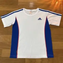 adidas クライマライト Tシャツ ホワイト/ブルー