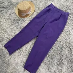 【M】NISSEN ♡ パープル カジュアルパンツ ニッセン 美品