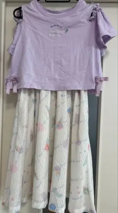 メゾピアノジュニア　160cm アイス柄　ワンピース　サーティワン　31コラボ