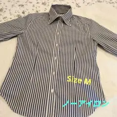 SHIRT'S CODE ストライプシャツ Mサイズ