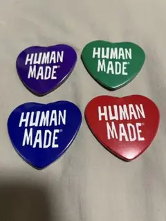 HUMAN MADE 缶バッジ 4個