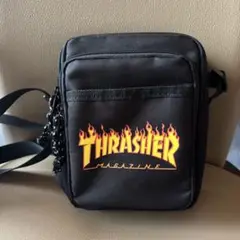 THRASHER ショルダーバッグ ブラック