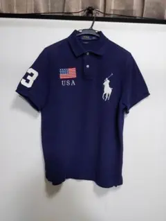Polo Ralph Lauren ネイビー ポロシャツ M
