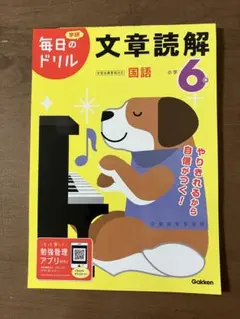 毎日のドリル 文章読解 小学6年