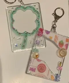 トレカケース レジントレカケース 2点セット クローバー