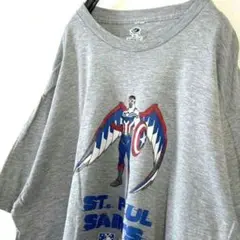 OTスポーツ マーベル ST. PAUL SAINTS TシャツXL グレー古着