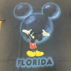 ディズニー　ミッキーマウス　Tシャツ ミラーリング　90s ヴィンテージ　レア
