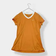 NIKE ナイキ ロゴ 刺繍 速乾 ランニング トレーニング Tシャツ L