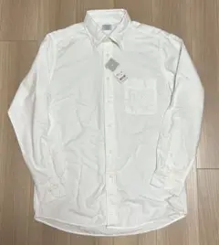 【新品】UNIQLO ユニクロ オックスフォード長袖シャツ オリジナルウォッシュ