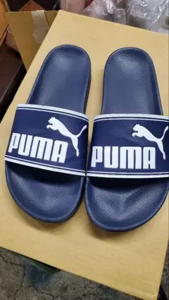 PUMA スライドサンダル ネイビー