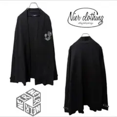 【nier】BLACK WAFFLE LONG SUMMER OUTER