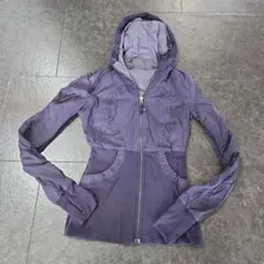 ルルレモン パープルリバーシブルジャケット4 lululemon