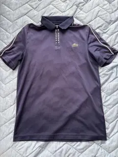 LACOSTE SPORT golf ダークパープル ポロシャツ