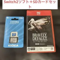 BRAVELY DEFAULT Switch2ソフト　microSD セット