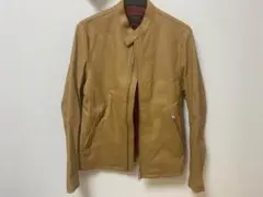 超美品 UNION STATION Men'sBigi ラムレザー/ライダース
