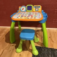 最終値下げ VTech 英語 教材 知育玩具 イスとテーブルセット