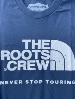 新品未使用　ザ ルーツ Tシャツ ブルー