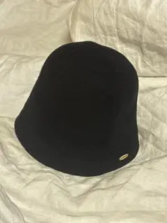 JEANASiS 黒 バケットハット ウール