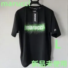 marucci　マルーチ　マルッチ　黒Tシャツ　緑　新品未使用　L