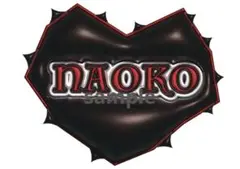 HANA NAOKO ネームボード メタリック