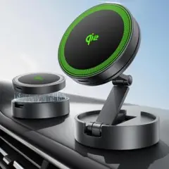 ✨MagSafe対応✨スマホホルダー 車 ワイヤレス充電 クルマ Qi2