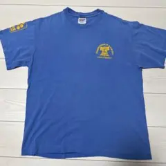 Hanes ヘビーウェイト Tシャツ L ブルー インディペンデンスドッグス