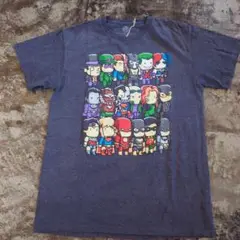 00s DCコミックス Tシャツ M ダブルステッチ キャラクター集合　4413