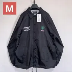 M黒【WACKOMARIA】舐達麻COACH JKT／新品タグ付／送料込