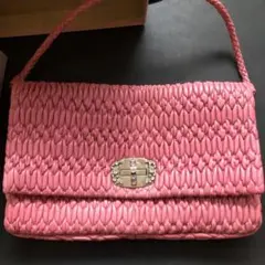ミュウミュウ クリスタルビジューバッグ 美品