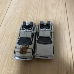 トミカ　デロリアン ミニカー バックトッザフューチャー
